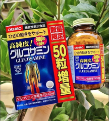 Bổ Xương Khớp Glucosamine Orihiro Nhật Bản 900 Viên - Hỗ Trợ Viêm Khớp và Thoái Hóa Khớp, Giúp Linh Hoạt Vận Động