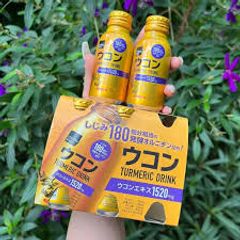 Nước Uống Tinh Chất Nghệ Nhật Bản Matsukiyo - Gói 6 Chai 100ml Hỗ Trợ Sức Khỏe, Làm Đẹp Da, Giảm Mệt Mỏi