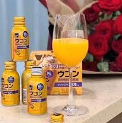 Nước Uống Tinh Chất Nghệ Nhật Bản Matsukiyo - Gói 6 Chai 100ml Hỗ Trợ Sức Khỏe, Làm Đẹp Da, Giảm Mệt Mỏi