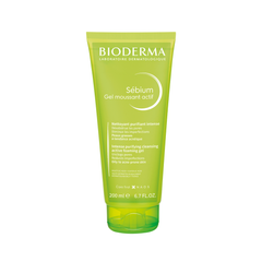 Gel Rửa Mặt Giảm Mụn Bioderma Sébium 200mL - Gel Cleansing Chống Mụn, Làm Sạch Sâu, Dành Cho Da Dầu và Dễ Bị Mụn