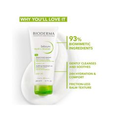 Sữa Rửa Mặt Dịu Nhẹ Bioderma Sebium Hydra 200mL - Sạch Da, Dưỡng Ẩm, Phù Hợp Cho Da Nhạy Cảm, Giảm Mụn, Làm Dịu Da