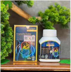 Viên Uống Hỗ Trợ Thải Mỡ Nội Tạng Vitatree Organ Fat Detox 60 Viên - Sản Phẩm Nhập Khẩu Từ Úc Chất Lượng Cao