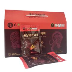 Nước Hồng Sâm Macca HG Bio Ginseng King 20 Gói x 70ml - Thức Uống Bổ Sung Dinh Dưỡng Tiện Lợi Từ Hàn Quốc, Tăng Cường Sức Khỏe