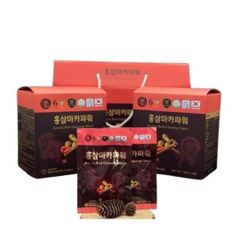 Nước Hồng Sâm Macca HG Bio Ginseng King 20 Gói x 70ml - Thức Uống Bổ Sung Dinh Dưỡng Tiện Lợi Từ Hàn Quốc, Tăng Cường Sức Khỏe