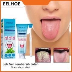 Gel Vệ Sinh Lưỡi Nhật Bản Khử Hôi Miệng - Diệt Khuẩn Hương The Mát, Chăm Sóc Răng Miệng Tươi Mát, 50g