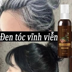 Xịt Đen Tóc Herbal 100ml - Tinh Chất Linh Chi Phủ Bạc, Nuôi Dưỡng Tóc Đen Mượt Tự Nhiên, Giải Pháp Làm Đen Tóc An Toàn