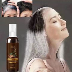 Xịt Đen Tóc Herbal 100ml - Tinh Chất Linh Chi Phủ Bạc, Nuôi Dưỡng Tóc Đen Mượt Tự Nhiên, Giải Pháp Làm Đen Tóc An Toàn