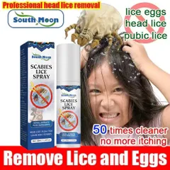 Xịt Diệt Chí Côn Trùng Trên Da Đầu South Moon - Loại Bỏ Chí, Rận và Trứng Hiệu Quả - Dung Tích 30ml, Sản Phẩm Mỹ Phẩm An Toàn