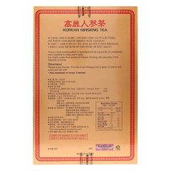Trà Hồng Sâm Hàn Quốc 100 Gói - Korean Ginseng Tea Chính Hãng, Hương Vị Dịu Nhẹ, Hỗ Trợ Sức Khỏe Hàng Ngày