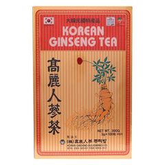 Trà Hồng Sâm Hàn Quốc 100 Gói - Korean Ginseng Tea Chính Hãng, Hương Vị Dịu Nhẹ, Hỗ Trợ Sức Khỏe Hàng Ngày