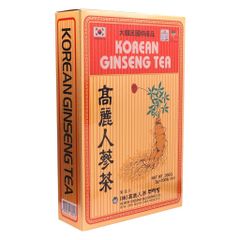 Trà Hồng Sâm Hàn Quốc 100 Gói - Korean Ginseng Tea Chính Hãng, Hương Vị Dịu Nhẹ, Hỗ Trợ Sức Khỏe Hàng Ngày