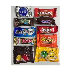 Kẹo Socola tổng hợp 150 viên Kirkland All Chocolate của Mỹ 2,55kg
