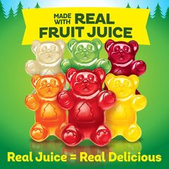 Thùng 65 Gói Kẹo Dẻo Gấu Trái Cây Hữu Cơ Black Forrest Organic Gummy Bears Mỹ [Date 7/2023]