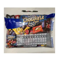 Kẹo Socola tổng hợp 150 viên Kirkland All Chocolate của Mỹ 2,55kg