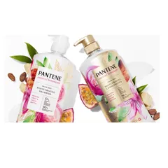 Dầu gội và dầu xả Pantene Essential Botanicals Passion Fruit & Cocoa Butter
