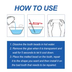 Bộ Dụng Cụ Trám Răng Tức Thời 30ML - Keo Dán Định Hình Răng Giả, Giải Pháp Chăm Sóc Răng Miệng Nhanh Chóng, Tiện Lợi Tại Nhà