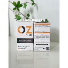 Viên Hỗ Trợ Giảm Cân OZ Slim USA - Hỗ Trợ Tăng Cường Trao Đổi Chất, Kiểm Soát Thèm Ăn, Hộp 40 Viên, Dành Cho Nam Nữ