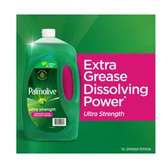 Nước Rửa Chén Palmolive Ultra Strength 3L - Sạch Sâu, Tiết Kiệm Nước, Không Khô Da - Sản Phẩm Mỹ Dành Cho Đồ Gia Dụng Nhà Bếp