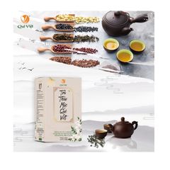 Trà Thảo Mộc Quê Việt Hỗ Trợ Mát Gan, Ngủ Ngon, Giảm Căng Thẳng - Hữu Cơ 600g (20 Gói 30g)
