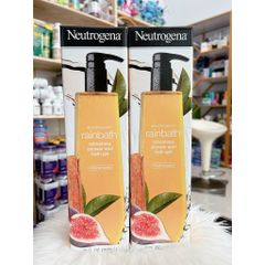 Sữa Tắm Neutrogena Rainbath Mỹ 1182ml - Gel Dưỡng Ẩm Sạch Mụn Lưng, Hương Trái Cây Tươi Mát, Chăm Sóc Da Mềm Mịn