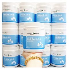 Viên uống Omega 3-6-9 Healthy Care 200 viên - Hỗ trợ tim mạch, cải thiện sức khỏe mắt và da từ Úc