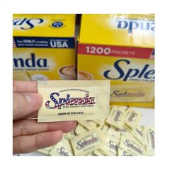 Thùng 1000 Gói Đường Ăn Kiêng Splenda Zero Calorie Sweetener - Dành Cho Người Tiểu Đường, Giảm Cân, Làm Bánh ngon Miễn Phí Calorie