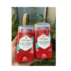 Sáp Lăn Nách Khử Mùi Old Spice Pure Sport 68g - Nguyên Hộp 5 Chai, Kháng Khuẩn, Giữ Thoáng Mát, Hương Dễ Chịu Từ Mỹ