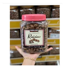 SOCOLA SỮA BỌC HẠNH NHÂN / NHO KHÔ RAISINS KIRKLAND MỸ