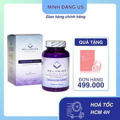 Viên Uống Siêu Trắng Da Relumins Advance White 1650mg Của Mỹ 90 Viên
