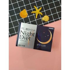 Viên Uống Giảm Cân Night Diet Orihiro Nhật Bản - Tiêu Mỡ, Đốt Cháy Năng Lượng Ngủ Ngon, Hỗ Trợ Vóc Dáng Thon Gọn An Toàn
