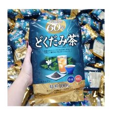 Trà Diếp Cá ORIHIRO Detox Giảm Mụn Dokudami Nhật Bản - Túi Lớn 60 Gói Pha Trà Tự Nhiên Hỗ Trợ Làm Đẹp
