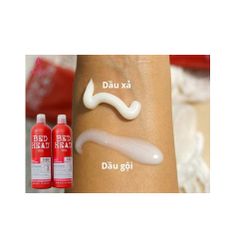 Bộ Dầu Gội Xả Bed Head Tigi Đỏ 750ml - Phục Hồi Tóc Hư Tổn Cấp Độ 3, Dưỡng Ẩm và Bảo Vệ Tóc Khỏe Mạnh
