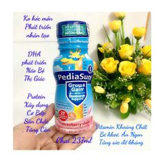 Thùng 24 chai Sữa Nước Pediasure Mỹ Optigro Vani Dâu Socola DHA Chất Xơ Fiber Lutein 237mL