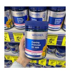 Tinh Dầu Hoa Anh Thảo Wagner Evening Primrose Oil 1000 - Cân Bằng Nội Tiết Tố, Làm Đẹp Da, Ngăn Ngừa Lão Hóa, Hộp 200 Viên