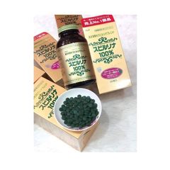 Tảo Xoắn Spirulina Tem Đỏ Nhật Bản 2200 Viên - Giải Độc, Tăng Cường Hệ Miễn Dịch, Hỗ Trợ Giảm Cân