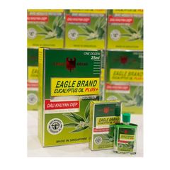 Dầu Khuynh Diệp Con Ó Eucalyptus Oil 25ml - Chống Muỗi 8H, Giảm Cảm Cúm và Đau Nhức, An Toàn Cho Trẻ Sơ Sinh