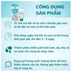 Lăn Gel Khử Mùi Hôi Nách Kobayashi Nhật Bản - Hiệu Quả Ngừa Mồ Hôi & Đem Lại Sự Tự Tin - Khử Mùi Từ 3-5 Ngày