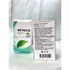 Viên uống diệt ký sinh trùng Detoxic của Nga