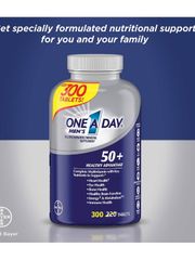 Viên Uống Vitamin Tổng Hợp One A Day Men's 50+ Multivitamin 300 Viên - Hỗ Trợ Sức Khỏe Nam Giới Trên 50 Tuổi