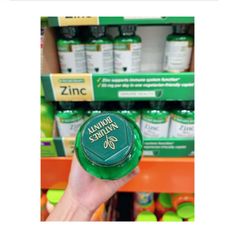 Viên uống bổ sung kẽm Nature’s Bounty Zinc 50mg - Hỗ trợ miễn dịch, chống oxy hóa, thân thiện với người ăn chay - 400 viên
