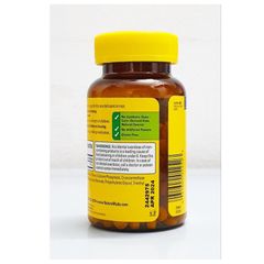 Viên uống bổ sung Sắt Nature Made 65mg - Hỗ trợ phòng ngừa thiếu máu và tăng cường sức đề kháng - Chai 365 viên Mỹ