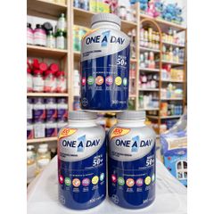 Viên Uống One A Day Men's 50+ Multivitamin 300 Viên - Vitamin Tổng Hợp Dành Cho Nam Giới, Tăng Cường Sức Khỏe và Đề Kháng