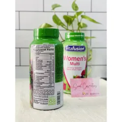 Kẹo Bổ Sung Đa Vitamin Dành Cho Phụ Nữ Vitafusion Women’s Multivitamin 220 Viên Date 2026