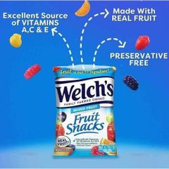 [SIÊU HỜI] Combo 6 Gói Kẹo dẻo trái cây Welchs 22.7g - Mỹ