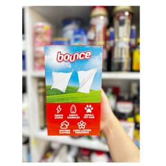 Giấy Thơm Quần Áo Bounce Mỹ - 160 Tờ/320 Tờ giúp quần áo luôn thơm tho, tiện dụng cho vali và tủ quần áo, sản phẩm gia dụng đa năng.