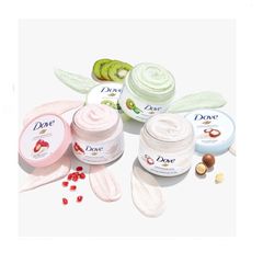 Tẩy Da Chết Toàn Thân DOVE Exfoliating Body Polish 298g - Sản Phẩm Dưỡng Ẩm Chống Lão Hóa, Hương Đào Ngọt Ngào, Sạch Lỗ Chân Lông