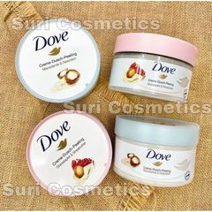 Tẩy Da Chết Toàn Thân DOVE Exfoliating Body Polish 298g - Sản Phẩm Dưỡng Ẩm Chống Lão Hóa, Hương Đào Ngọt Ngào, Sạch Lỗ Chân Lông