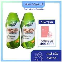 Nước Uống Bổ Sung Canxi và Vitamin D3 Nature’s Way 480ml - Giúp Xương Khỏe Mạnh, Hương Cam Tự Nhiên, Dễ Uống, Phù Hợp Cho Trẻ Em và Người Cao Tuổi