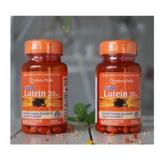 Viên Uống Bổ Mắt Puritan’s Pride Lutigold Lutein 20mg - Tăng Cường Thị Lực, Ngăn Ngừa Thoái Hóa Điểm Vàng (60 Viên)