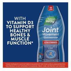 Nước Joint Movement Glucosamine 1000ml của Mỹ joint Movement Glucosamine Wellesse